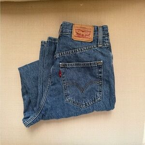 Levi’s High Waisted Straight Jean